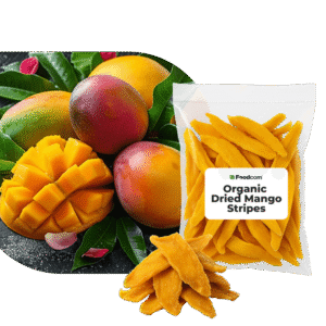 Organiczne Suszone Paski Mango